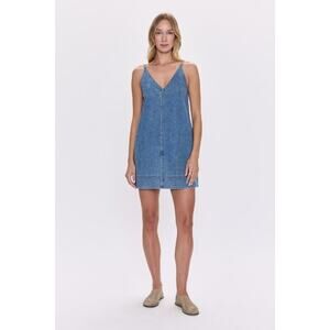 Pistola Blue Denim Maxi Dress